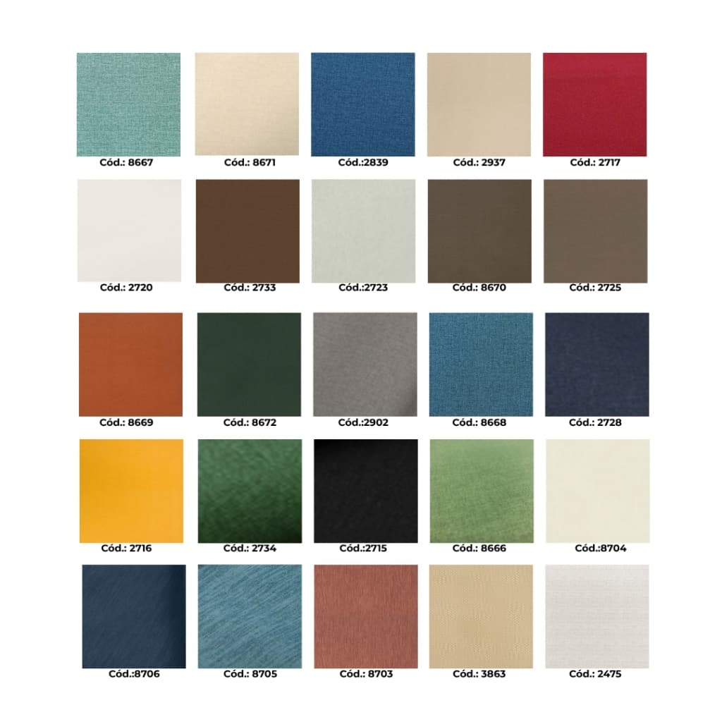 Tecido Acquablock Karsten Liso E Estampado Impermeável Área Externa 1m X 1,4m