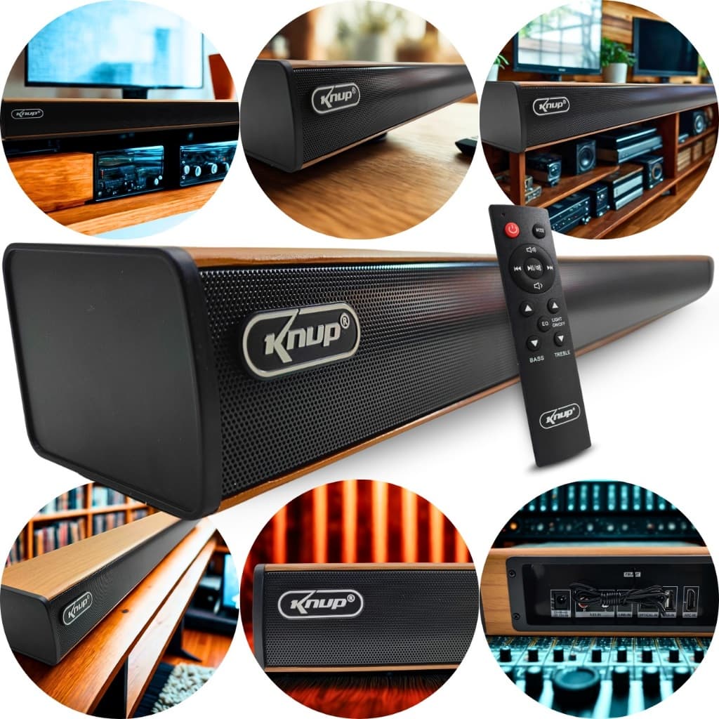 Sound bar Bluetooth Home Teacher Som Tv Cinema P2 Soundbar Promoção