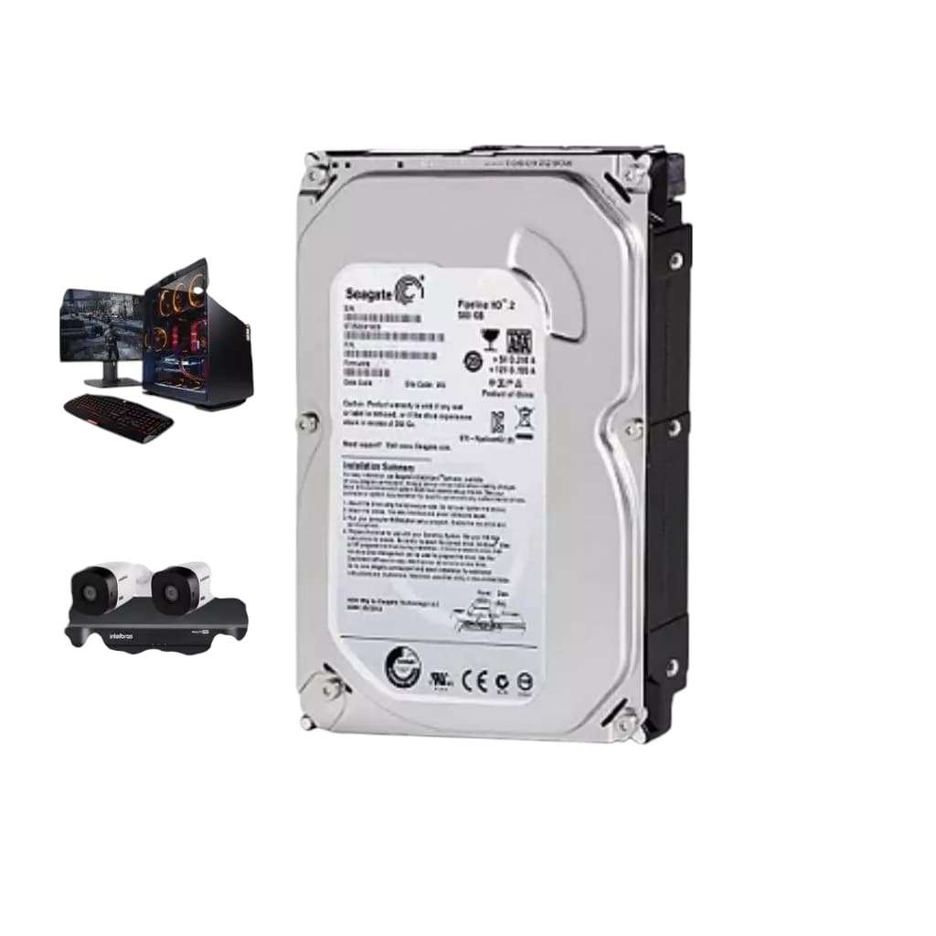 HD 160gb SATA 3.5'' de Computador e DVR - HD Interno de PC Desktop com Garantia