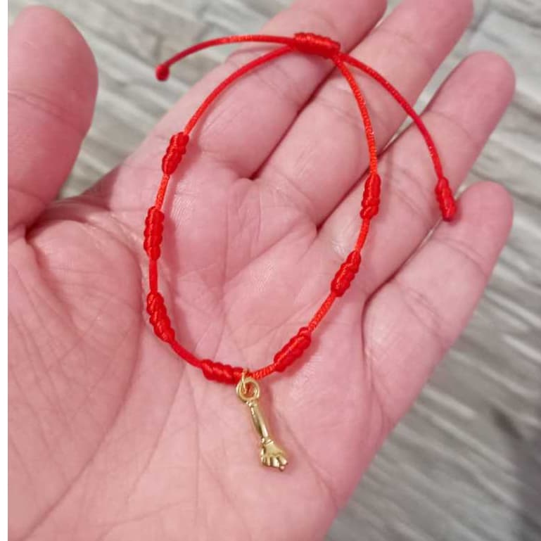 Pulseira dos 7 nós com figa /RN/ Infantil e adulto