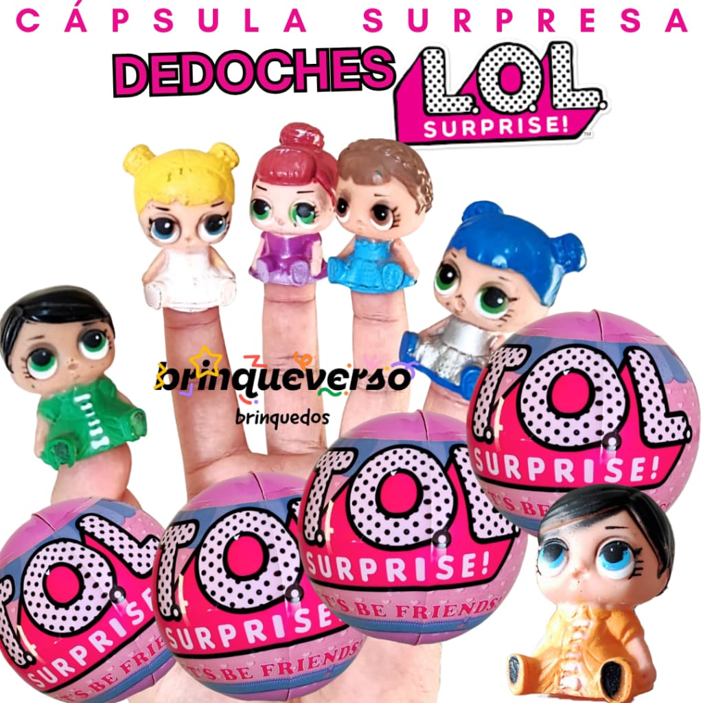 01/12 UN Lembrancinha de Festa Kit LOL Surprise. Ideal para Brinde de Festa Infantil, Lembrancinhas