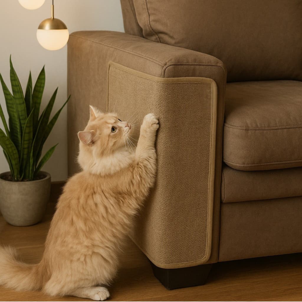 Arranhador Carpete Premium para Gato Protetor Sofá Cama Box - Petliz