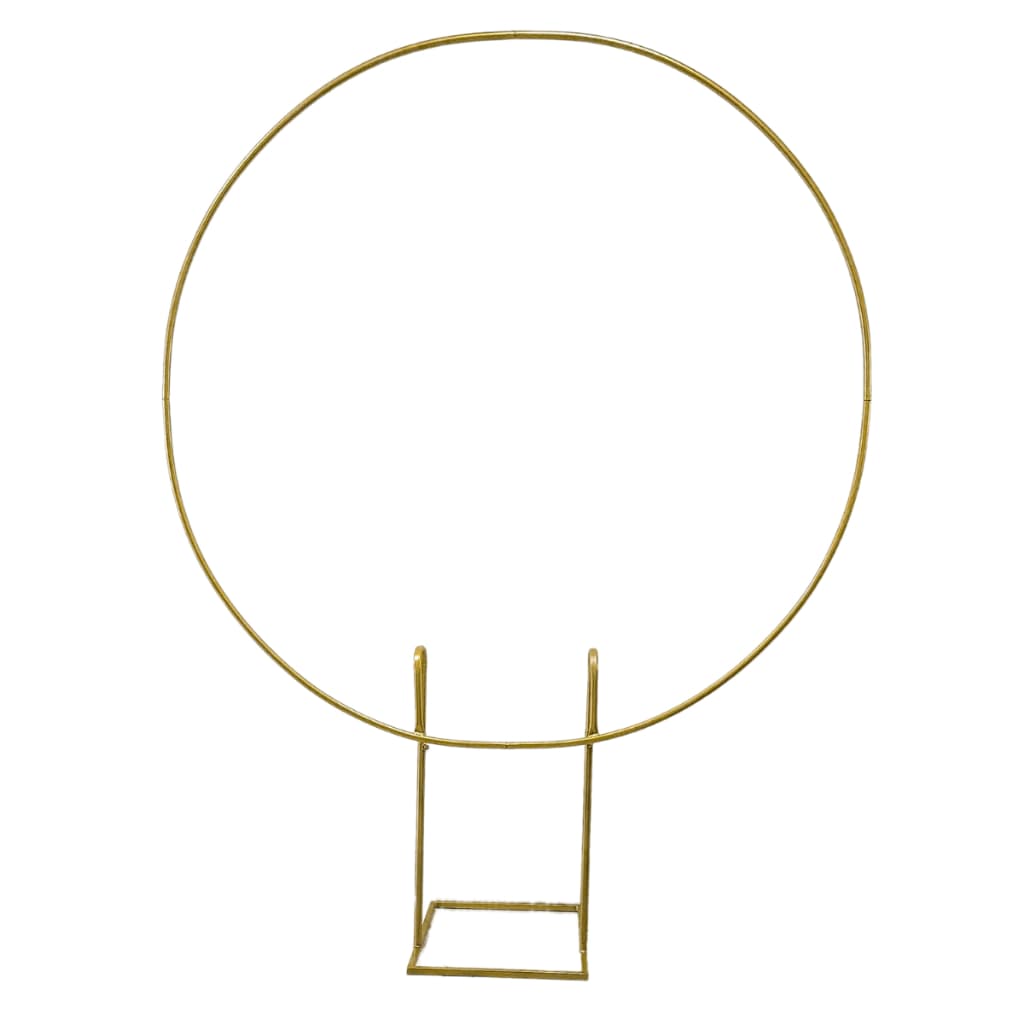 Estrutura Arco Redondo Suporte Para Painel Monte Fundo De Festa E Decoração 1,50 Banner Decorativo Desmontável