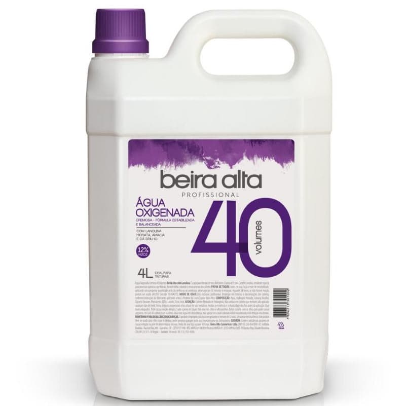 Água Oxigenada Volume 40 4L Beira Alta