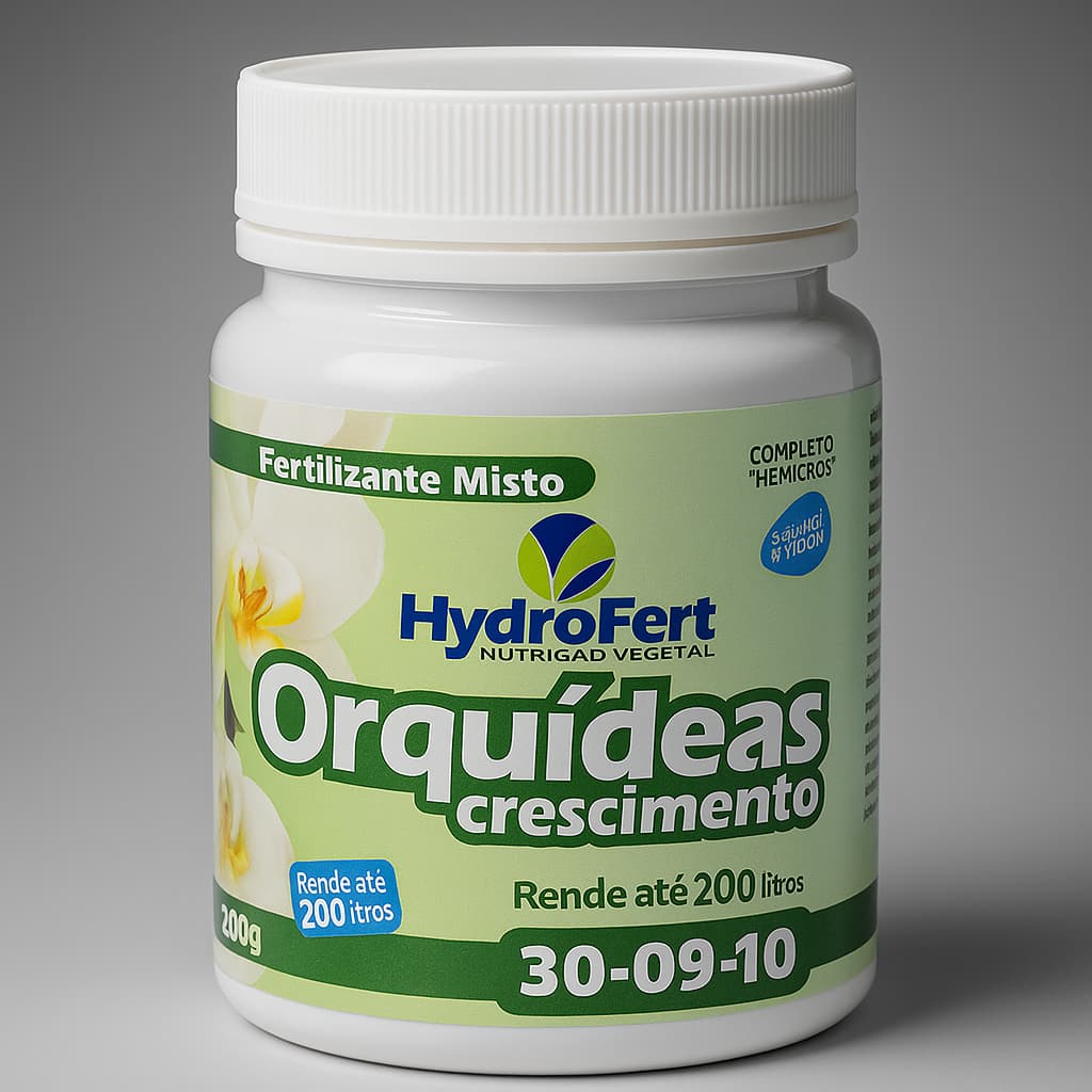 Fertilizante Orquídea Crescimento NPK 30-09-10