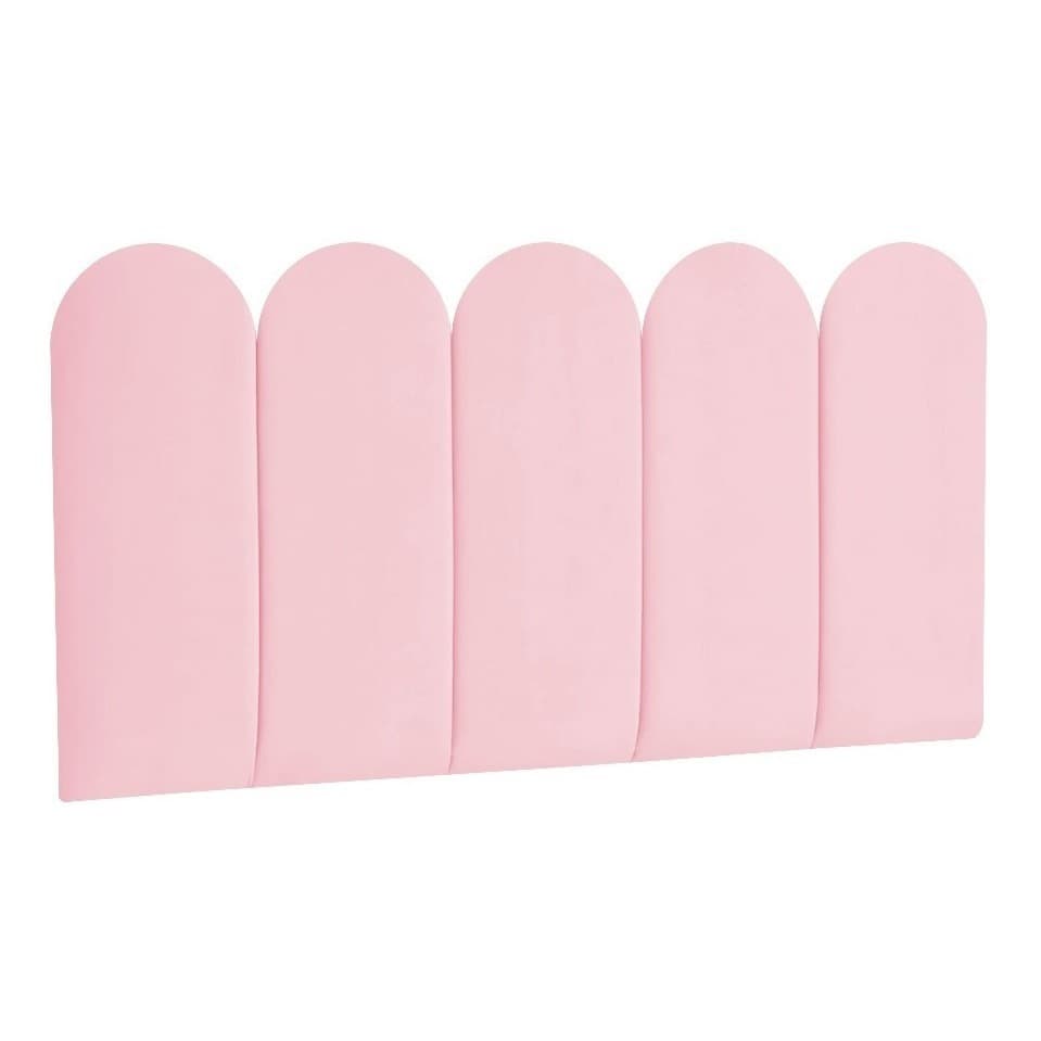 KIT 15 CABECEIRA MODULAR ESTOFADA DECORATIVA DE PAREDE - MODELO NUVEM