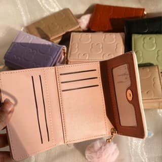 Quente Nova Mini Carteira Para Mulheres Curto Bonito WT-L010