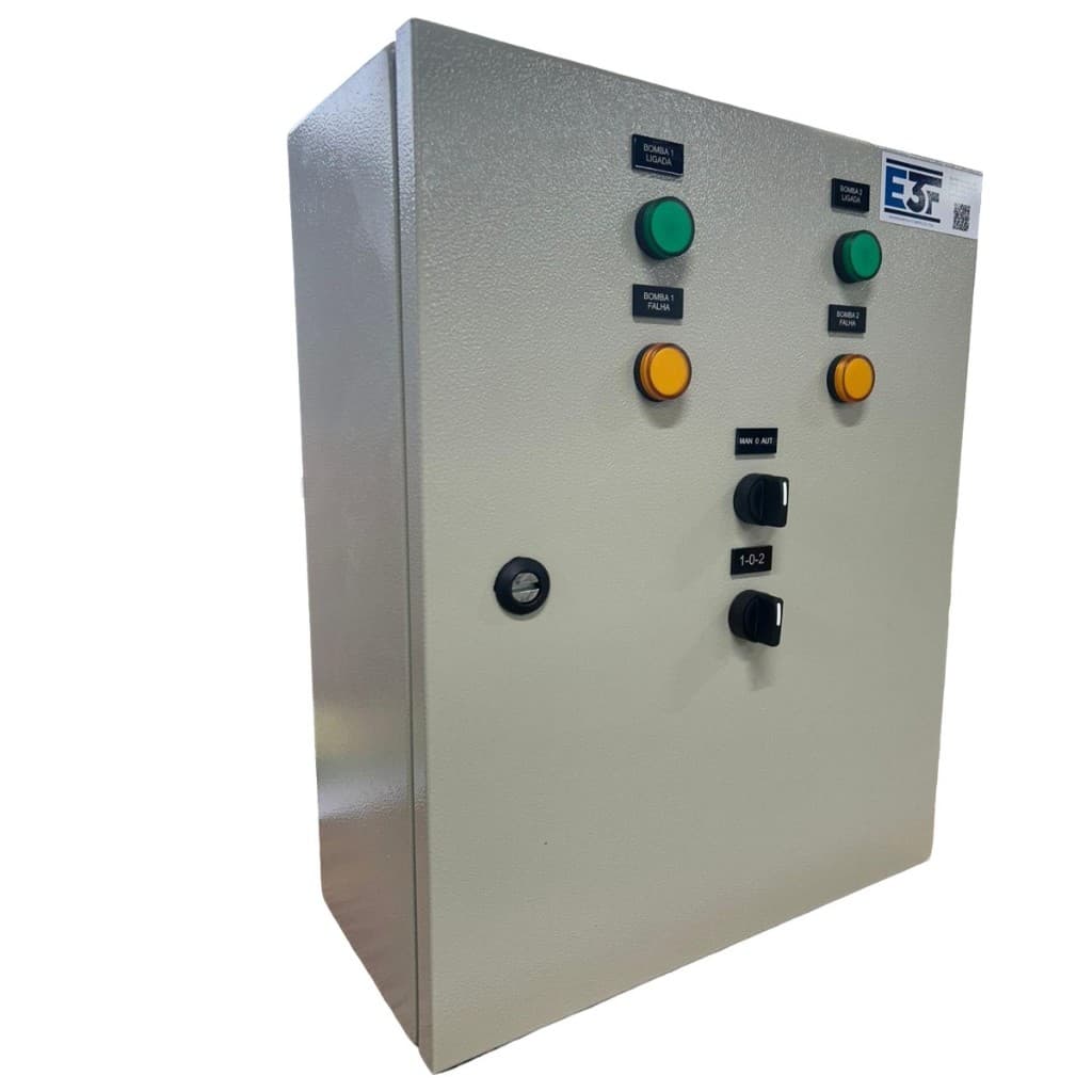 Quadro Revezamento de Bombas Automático 15cv 220V + Bóia