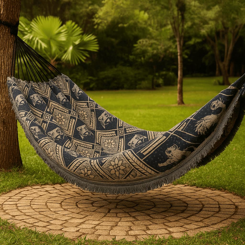 Rede Descanso Casal Reforçada Indiana Gigante De Dormir Luxo 4M Grande Balanço - Envio Imediato