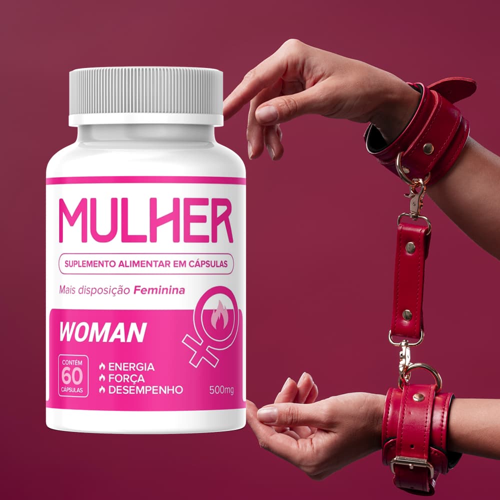 Vitamina Feminina Energia e Disposição  - 60 Caps - Premium - Envio Imediato