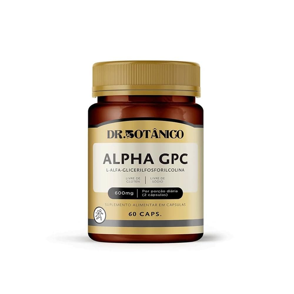 ALPHA GPC 600MG 60 CAPSULAS DR. BOTANICO