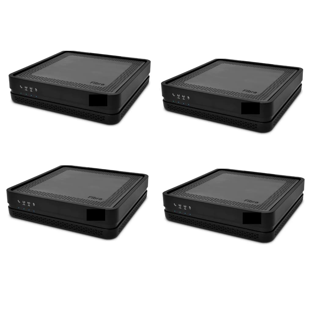 Kit 4 Roteador Modem Hgu Fibra Optica Gpon Wi-Fi 5 G Sem Fonte de energia