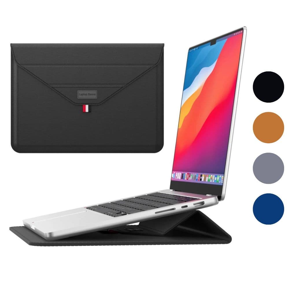 Case Capa Para Notebook Macbook Air Pro M1 M2 M3 M4 13/14 Couro