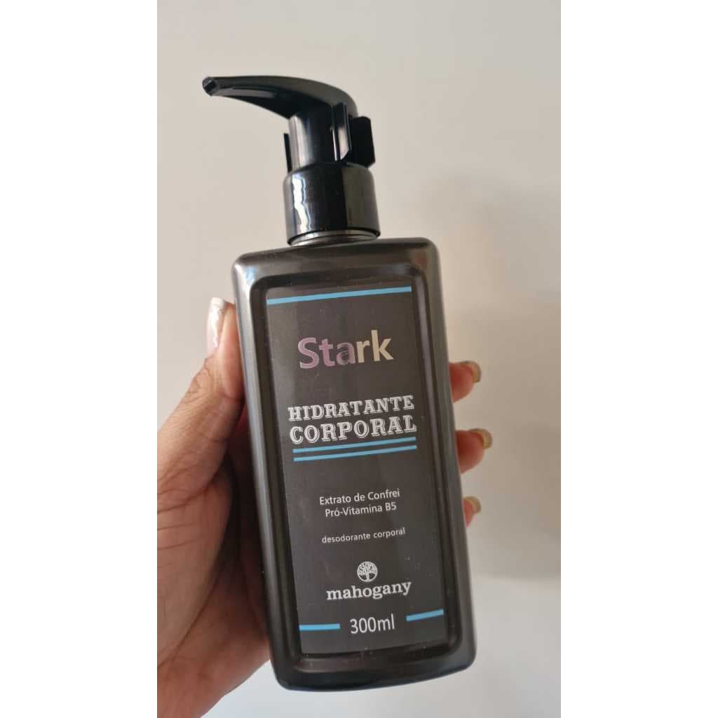 STARK HIDRATANTE MASCULINO DESODORANTE CORPORAL 300 ML - MAHOGANY