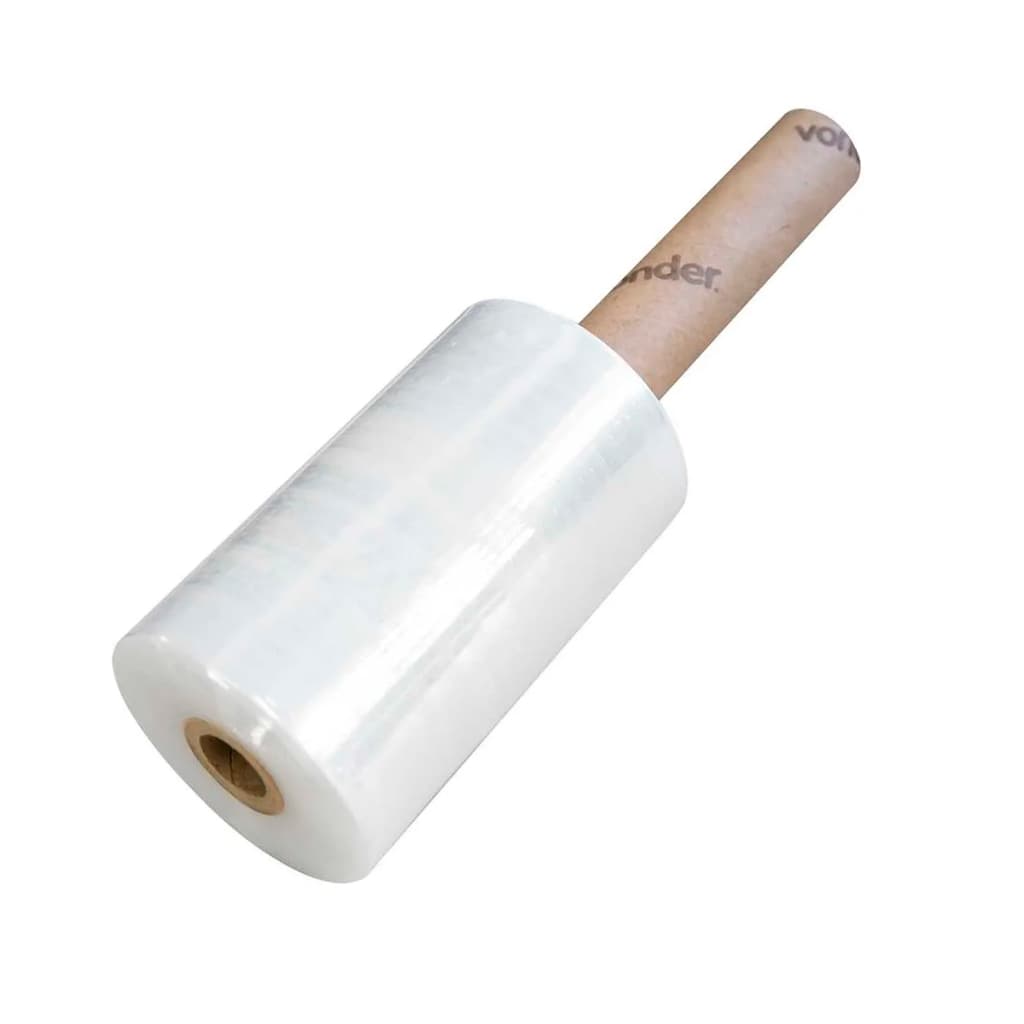 Rolo Filme Stretch Plástico 150mm 300 Metros 20 Micra Transparente -  Vonder