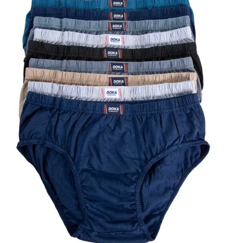 Kit 10 / 5 Cuecas Slip 100% Algodão Cueca Slip Masculina PM G  GG Kit 5 Cuecas tradicional
