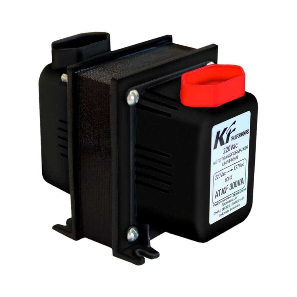 Auto Transformador 300Va Suporta até 150w 220V Para 110V e 110V para 220V Conversor Energia KF