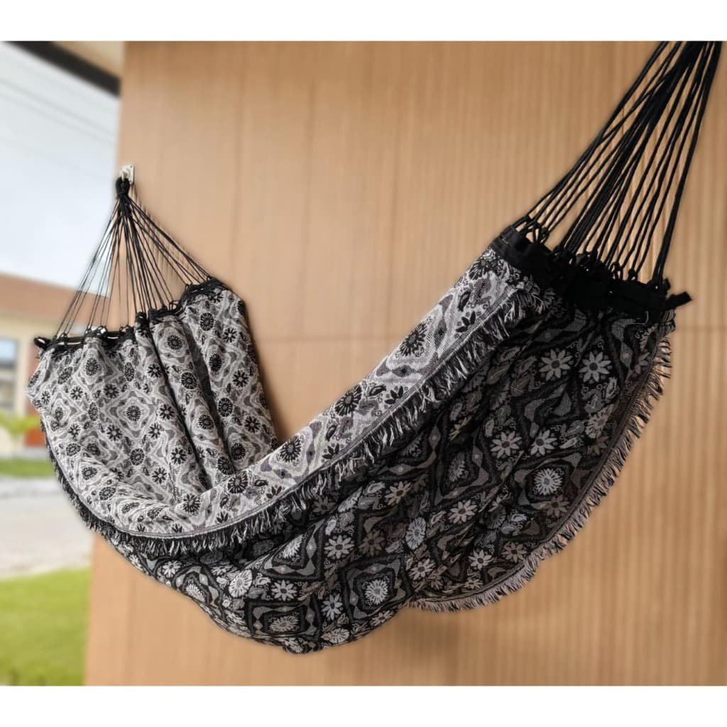 Rede De Dormir Descanso Casal Indiana Gigante Reforçada Alto Conforto