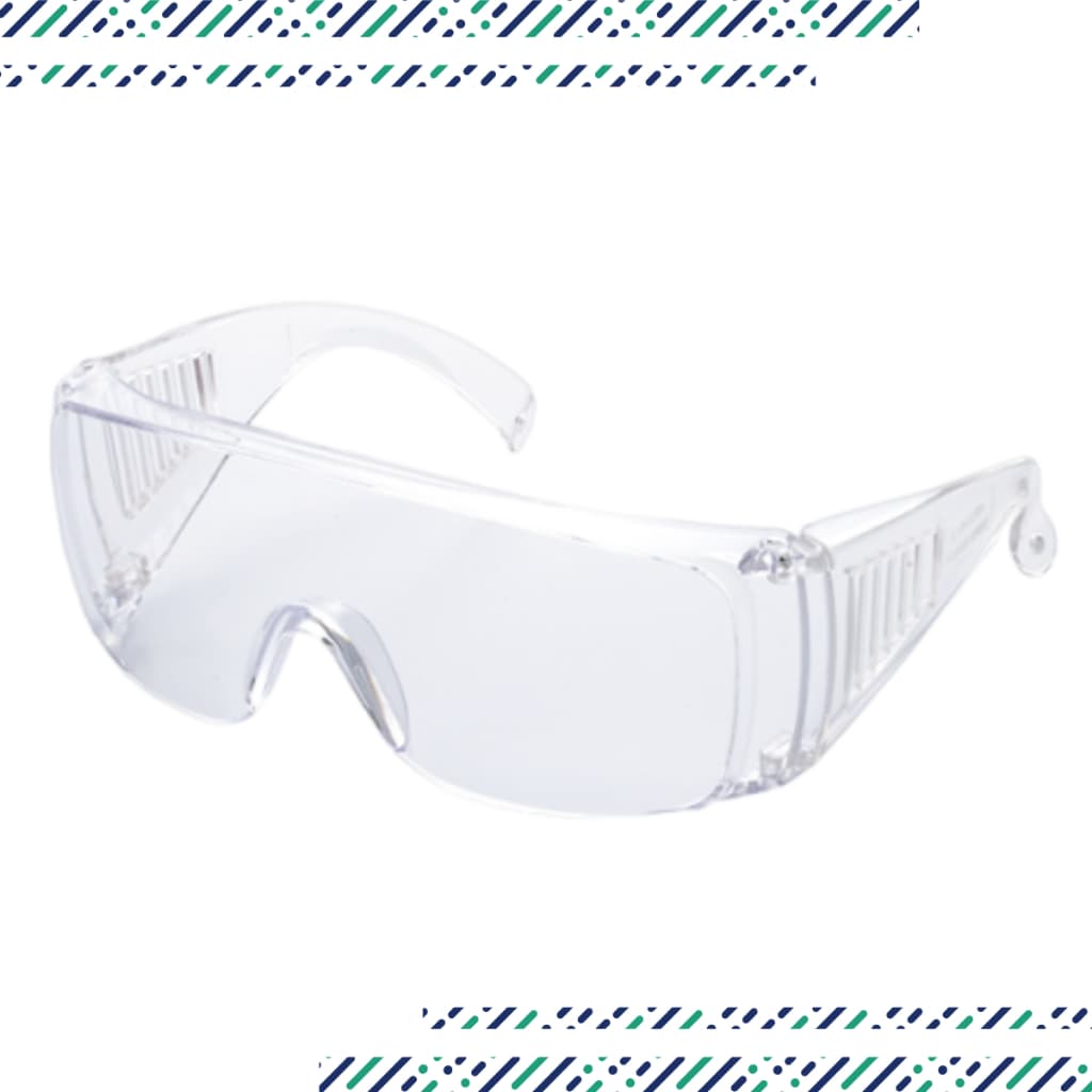 Óculos de Segurança de Sobrepor Amplavisão Laboratório Antirrisco