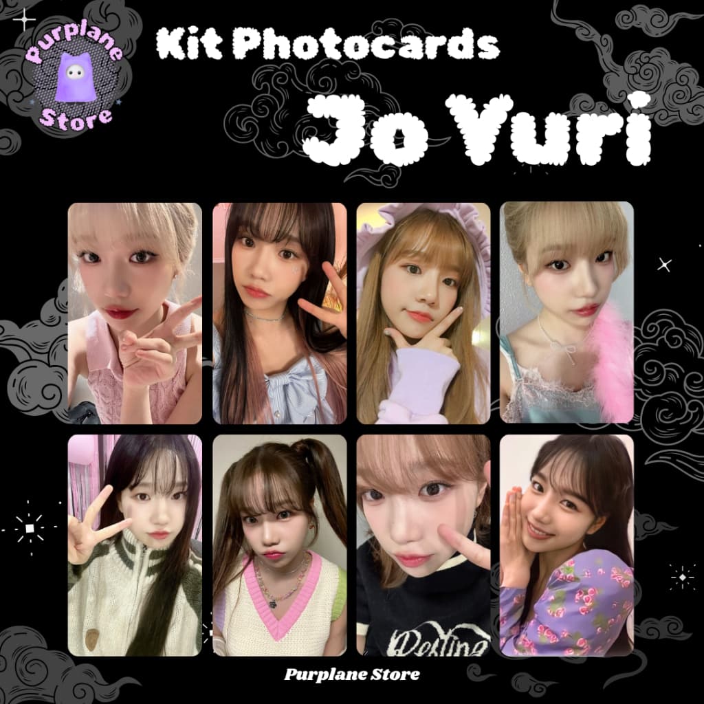 Jo Yuri Selca Photocards Kpop Fanmade