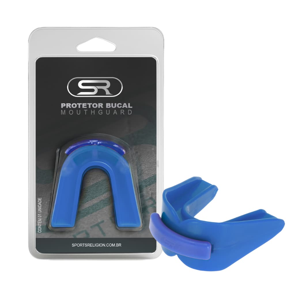 Protetor Bucal Duplo Moldável P/ Muay Thai, Boxe, Mma, Rugby