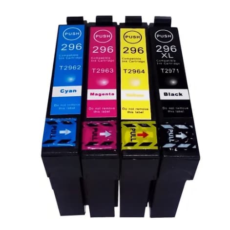 4 Cartuchos 297/ T296 Xp-231 Xp-241 Xp431 Rende 4x Mais  compativeis