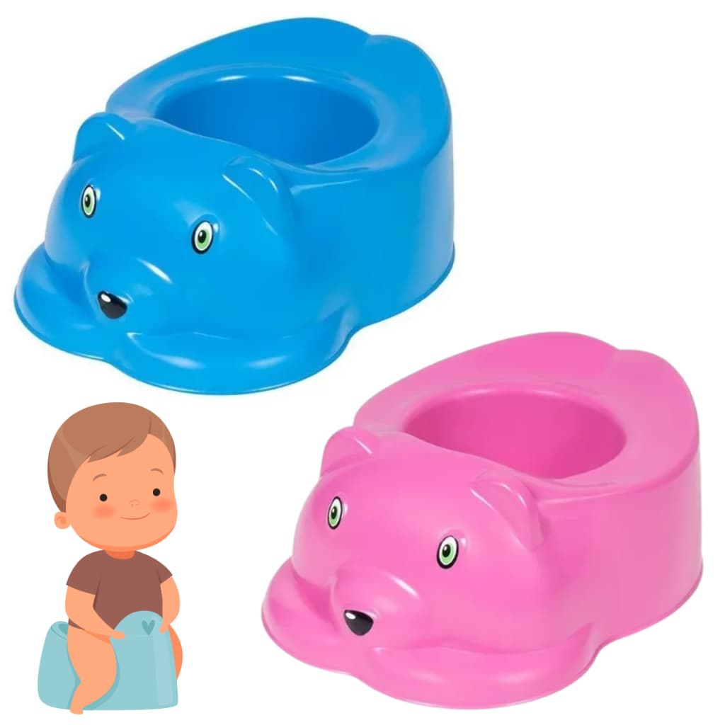 Penico Infantil Bebe baby Troninho Educativo peniquinho Urso  Ursinho