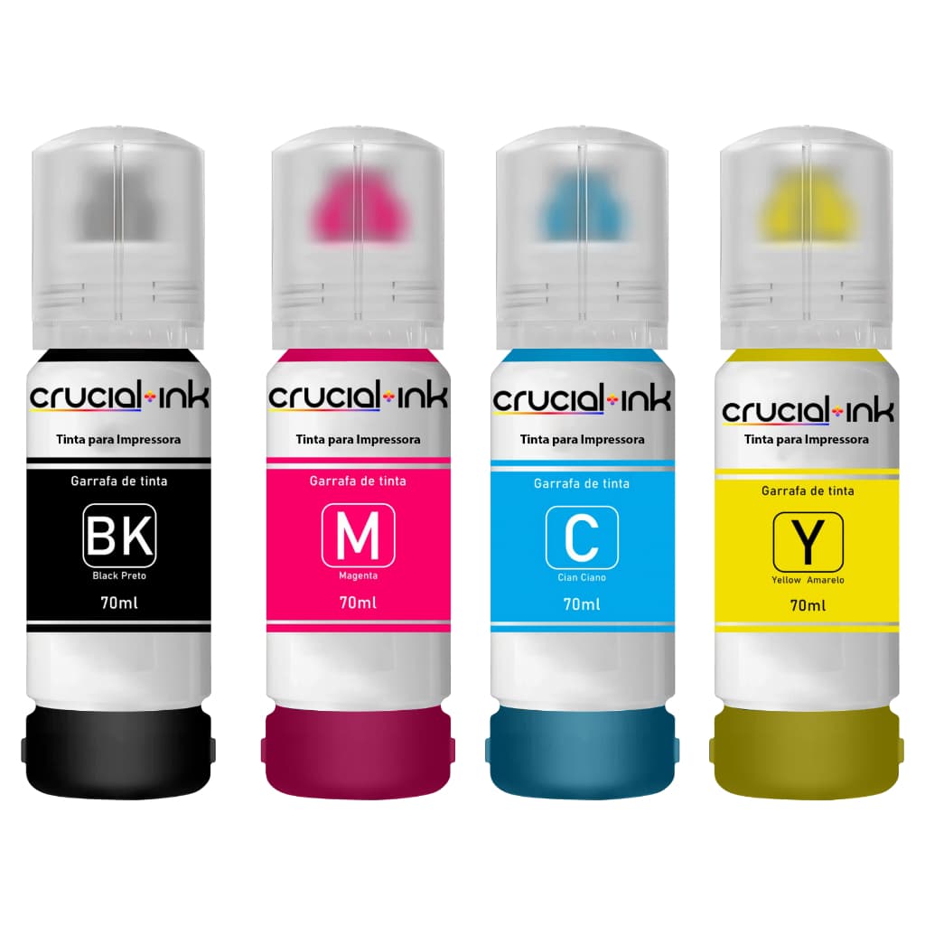 KIT 4 TINTA Para Epson   L3150 L3250 L3110 L3210 L5190 L5290 L1250