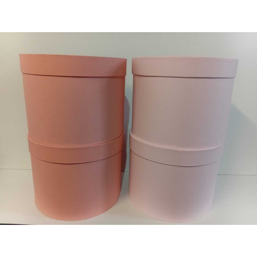 Caixa de Presente -P- 15*12cm Redonda Box de Luxo Cartonada