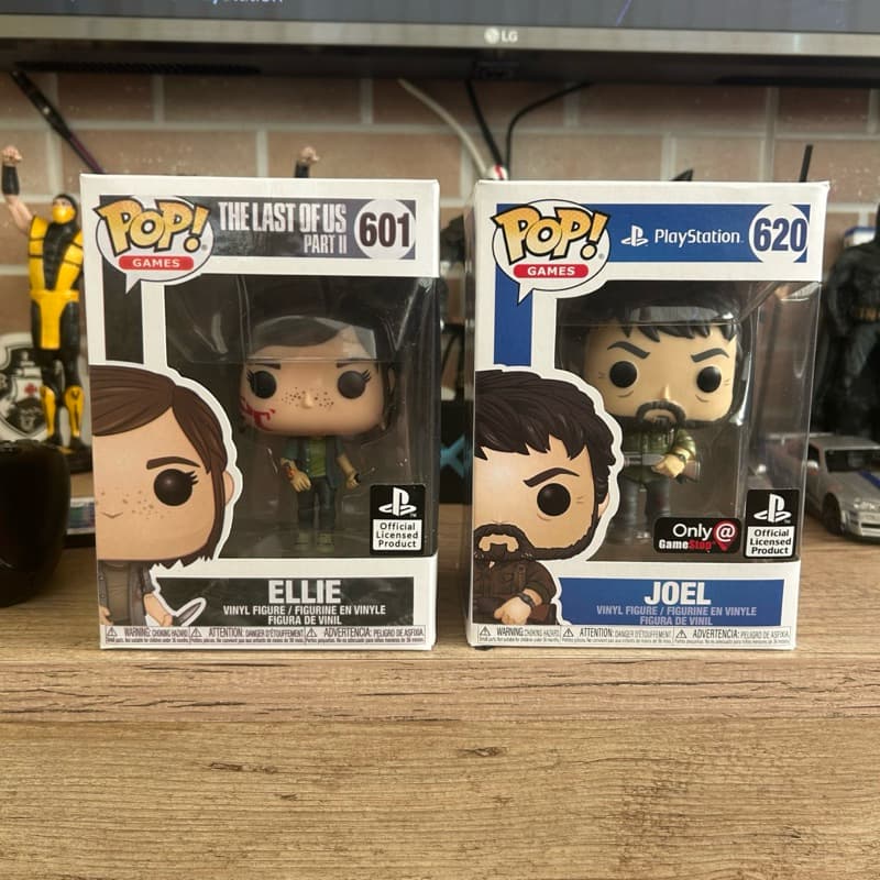Funko Pop The Last of Us LACRADO - Ellie - Joel - Action Figure Brinquedo Boneco Figuras de Ação - Gamer