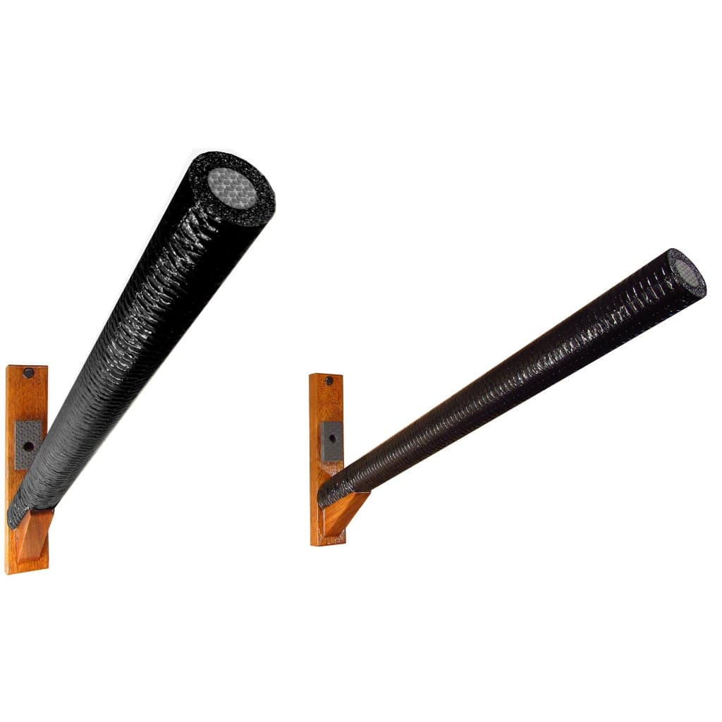 Rack Suporte De Parede Stand Up Madeira - Modelo Inclinado