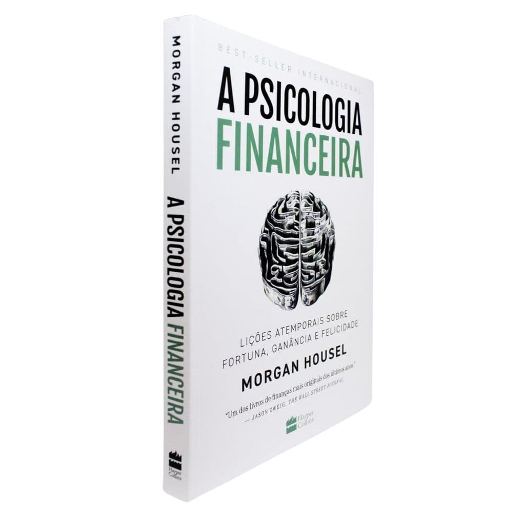 livro  A psicologia financeira - Editora Harper Collins - Morgan Housel - Livraria Leitura