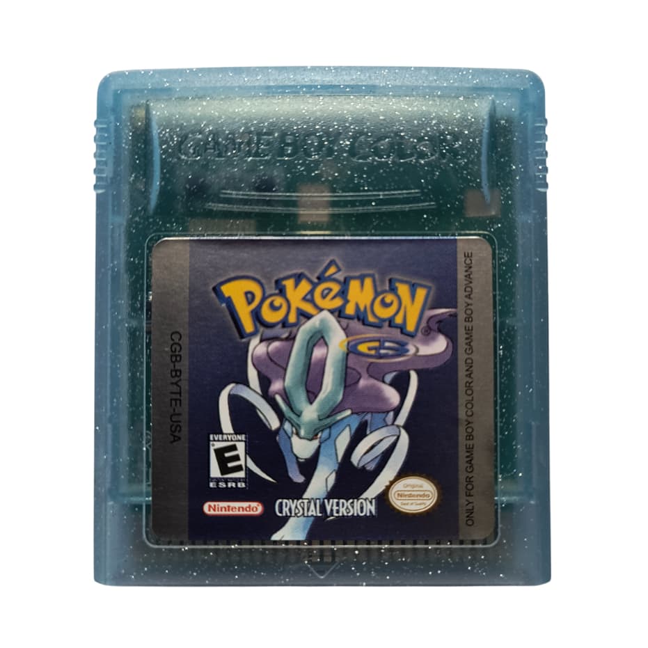 Jogo Pokémon Crystal Gameboy Color - Cartucho Novo