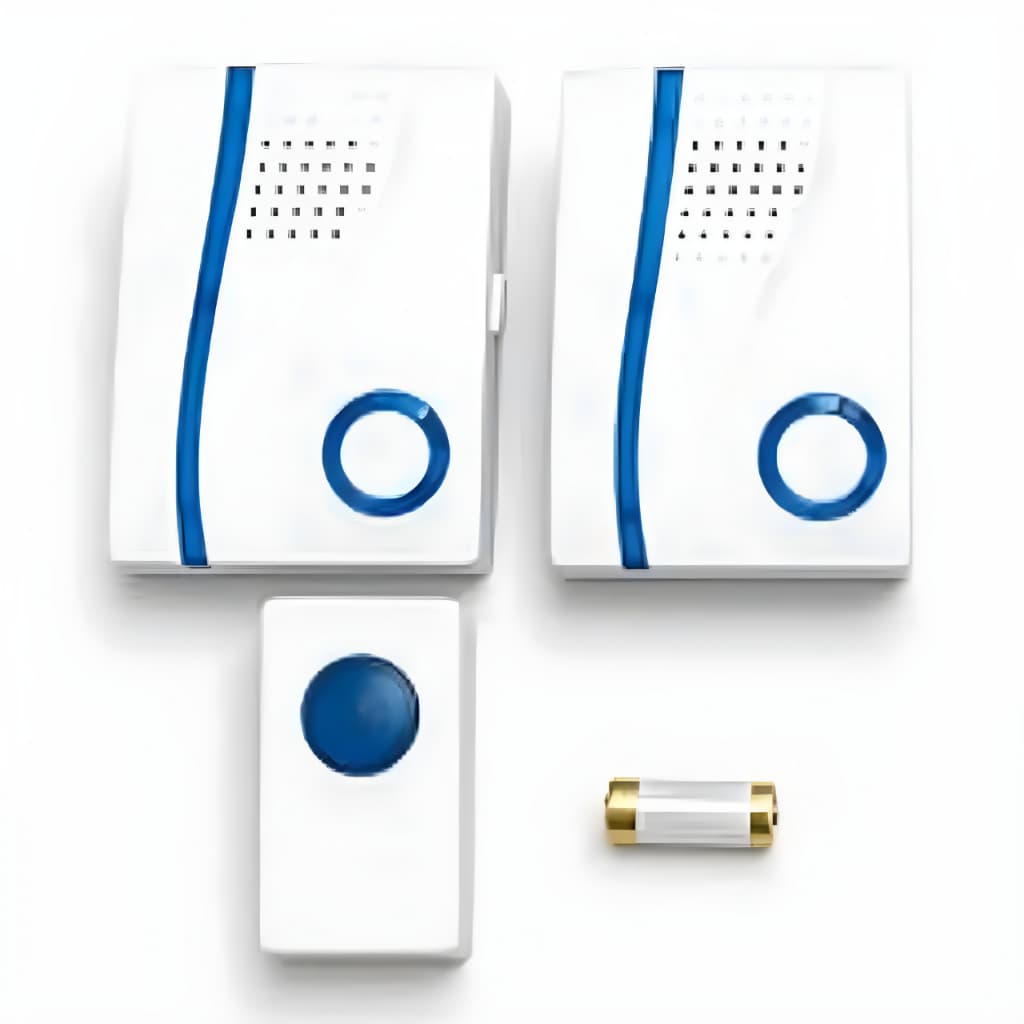 Campainha Elétrica Sem Fio IT-Blue SD-177A – Kit com 2 Receptores, Ideal para Casa