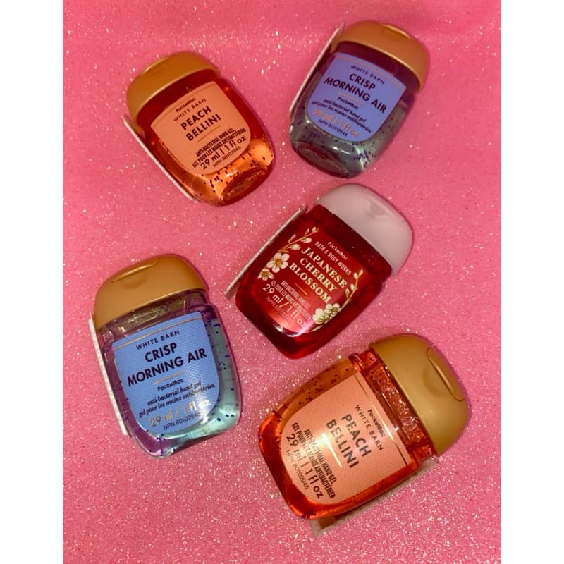 Álcool Gel Bath & Body Works de Bolsa | Perfumes Variados 29ml