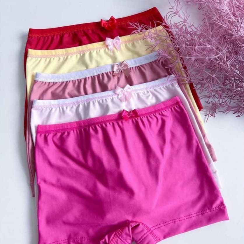 Calcinha infantil Box Estilo Shortinho kit com 10 unidades