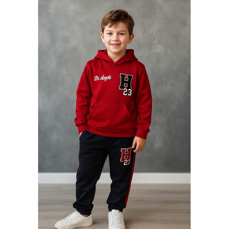 Conjunto De Inverno Moletom Menino