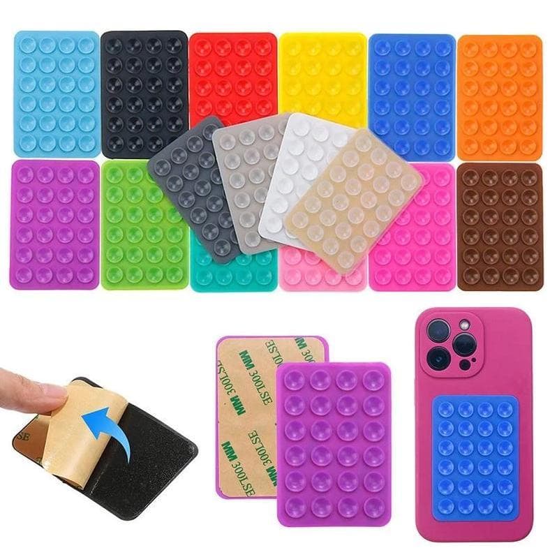 Suporte De Silicone Com Ventosa Para Capinha Celular e Para Uso Diário