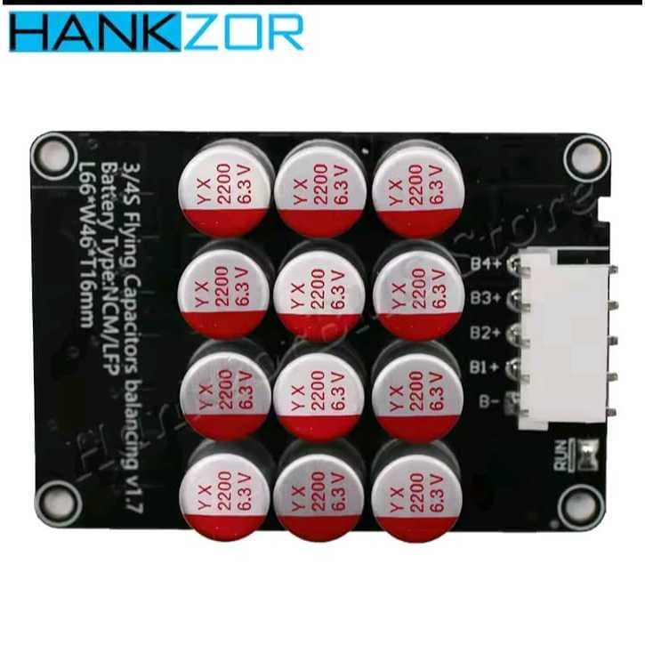 Balanceador Equalization Ativo 4s 12v 1A a 5.5A Bateria Liito3.2v