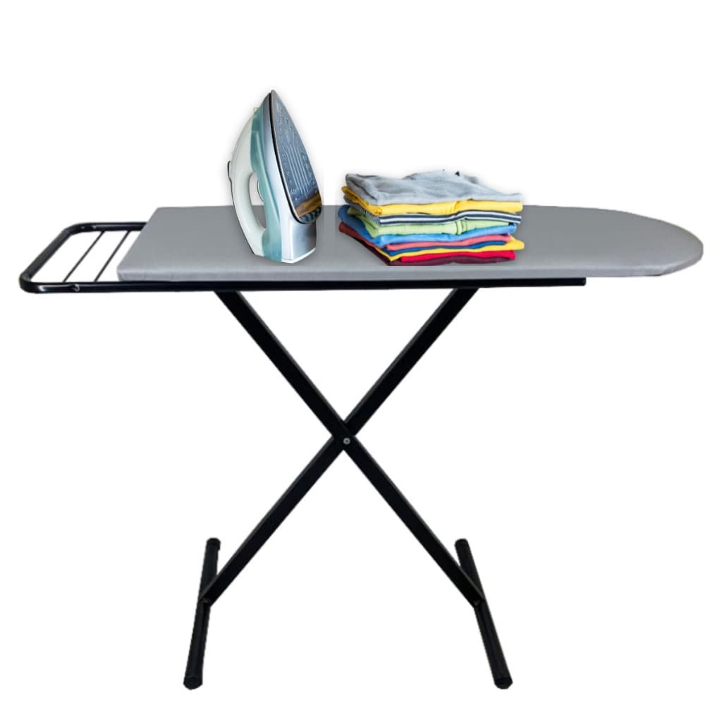 Tábua De Passar Roupa Reforçada Pés Dobráveis Com Forro Térmica