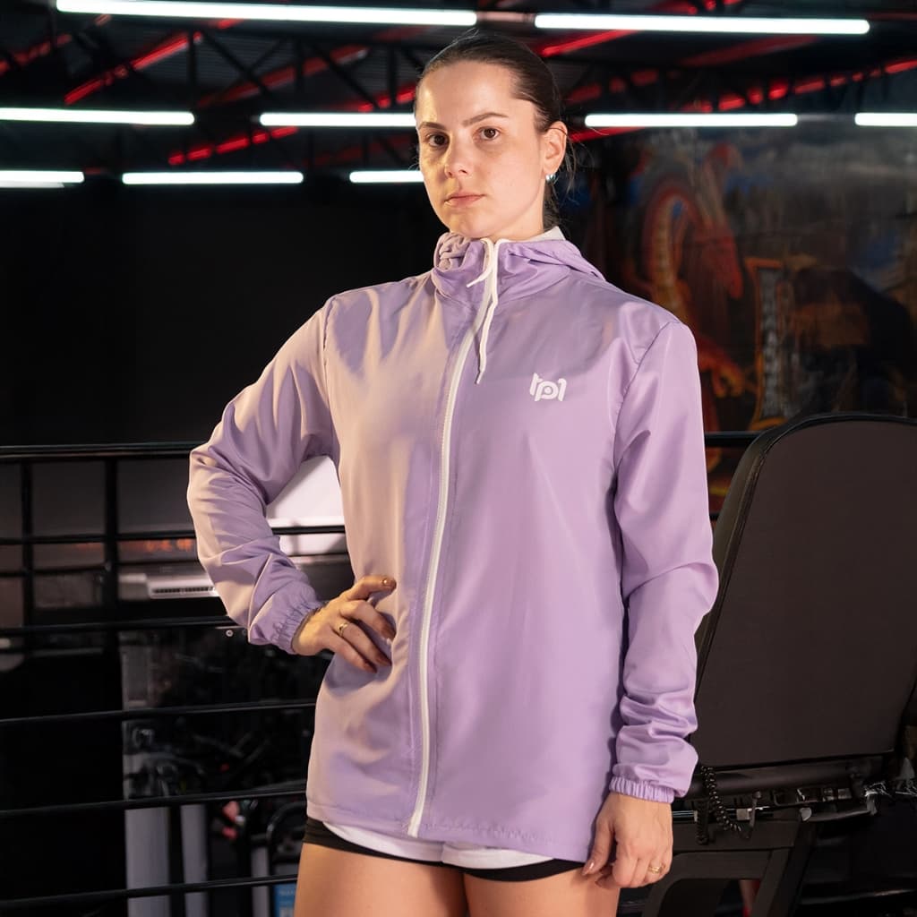 Jaqueta Feminina Corta Vento Impermeável Esportivo Academia Ultra Leve Confortável