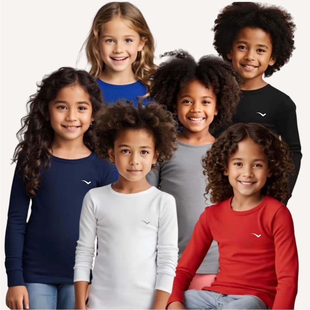 camisa térmica infantil proteção solar segunda pele envio em 24h promoção