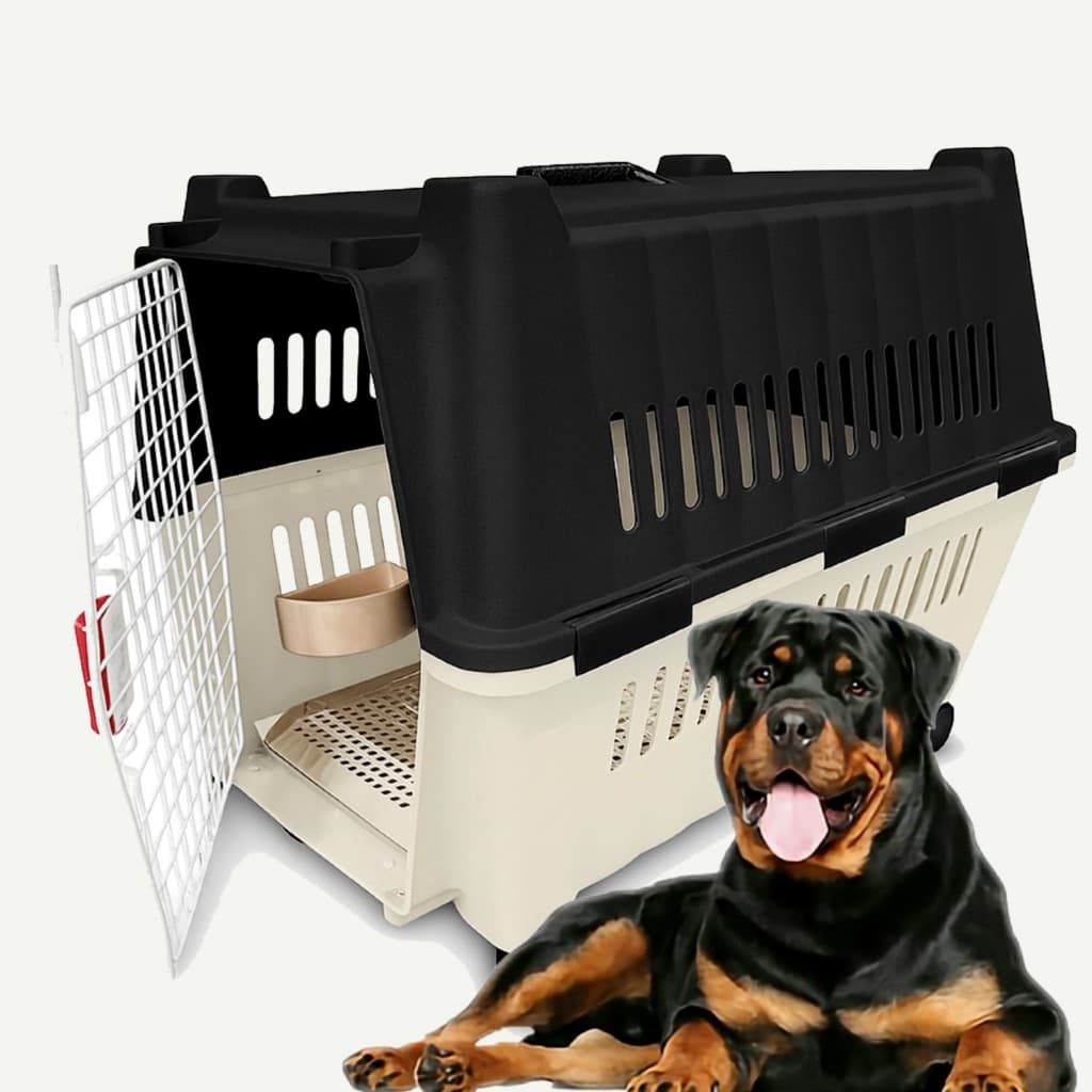 Caixa de Transporte Pet Cachorro Viagem e Passeio Carro Barco Avião Embarque N5