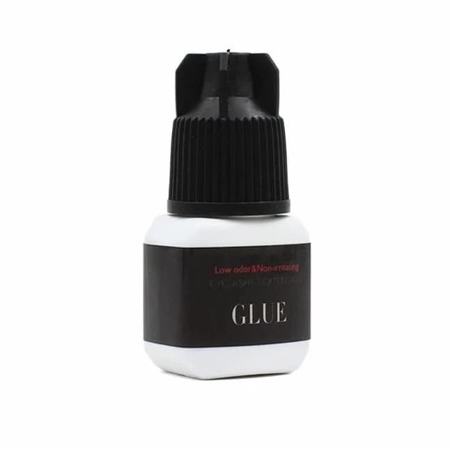 Cola Para Cílios De Cabeça Única 5Ml , Preta De Baixo Odor E Não Irritante Extensão De Iniciantes