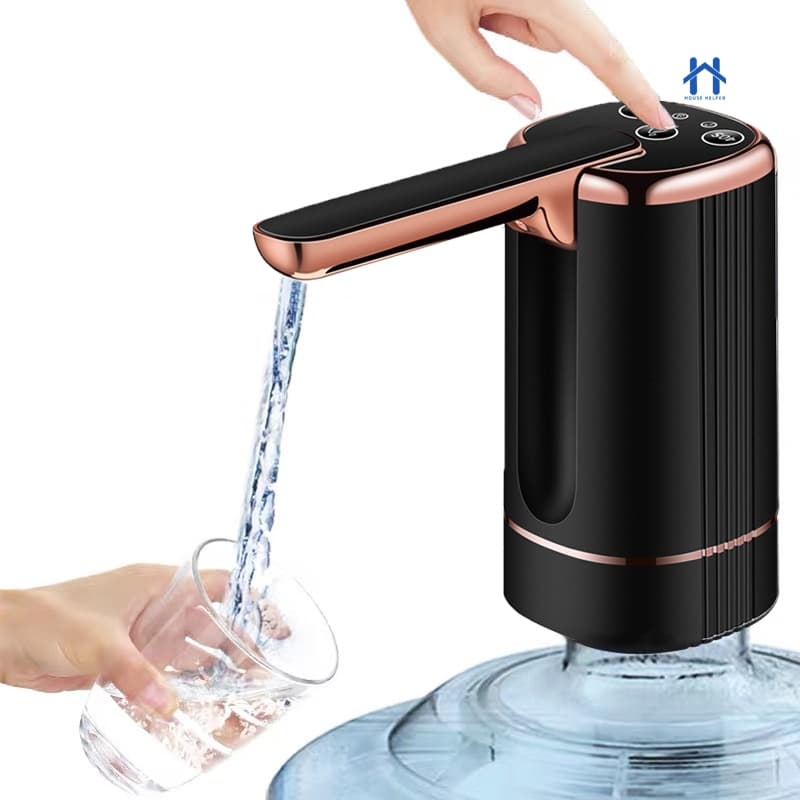 Bomba Elétrica Dispenser De Galão Universal Com Carregamento USB Para Galão Garrafão De Água