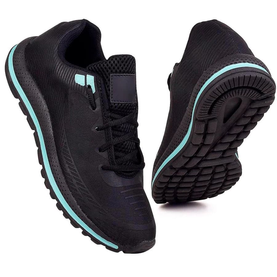 Tênis Esportivo Masculino Confortável Resistente Acessível Treino Academia Trabalho Do 34 Ao 45