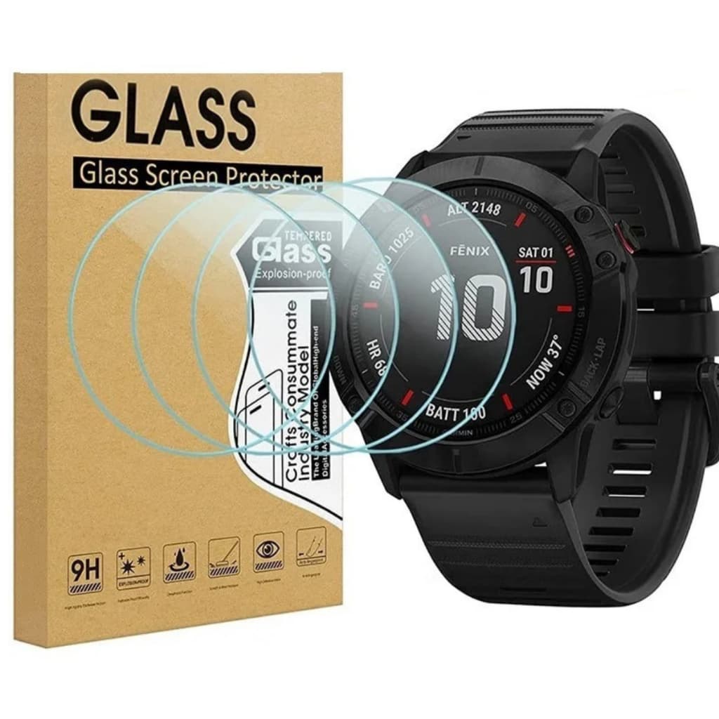 Película de Vidro para Relógio Garmin 55 165 255 255s 955 965