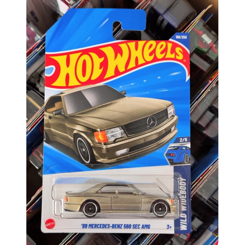 Hot Wheels Widebody 2025 - ‘89 Mercedes-Benz 560 Sec AMG
