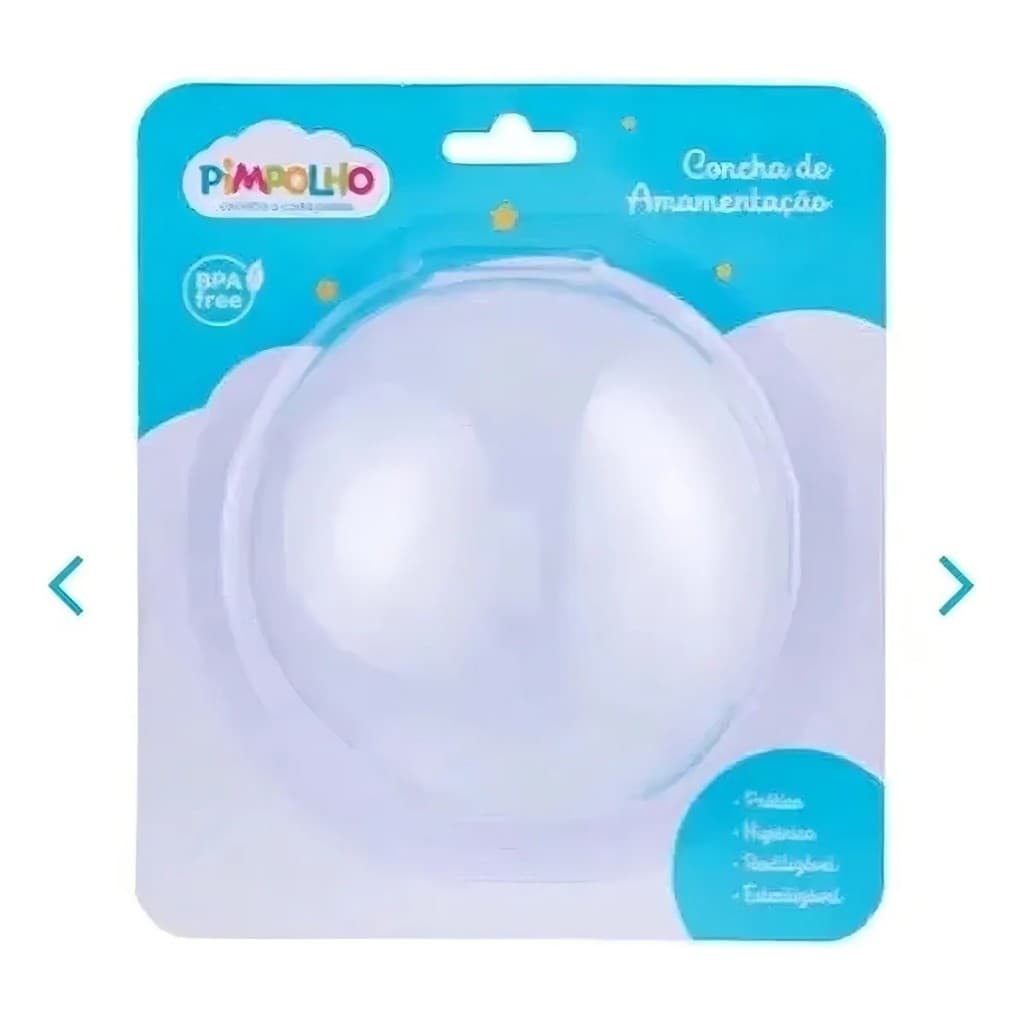 Par De Conchas P/ Seio Amamentação C/ Estojo Pimpolho 91801