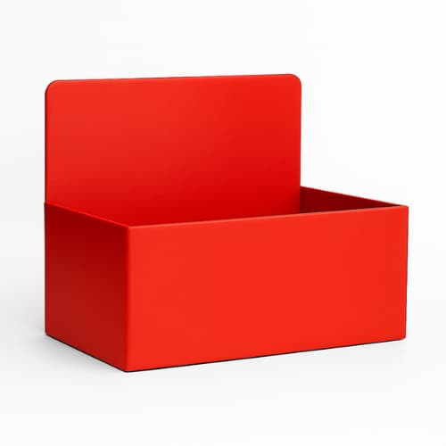 Caixa Display Para Cestas e Presentes Vermelha (03 unidades)